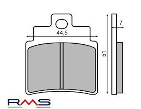 RMS 0500 Organik Fren Balatası