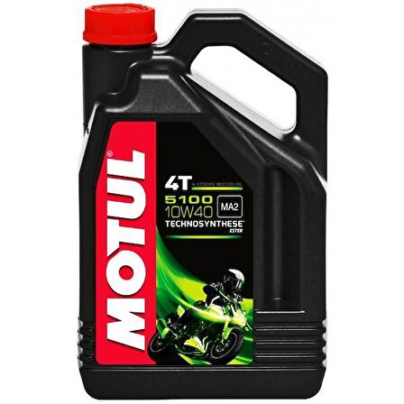 Motul 5100 Technosynthese 10W40 4T Sentetik Motosiklet Yağı 4L