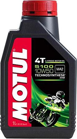 Motul 5100 Technosynthese 10W50 4T Sentetik Motosiklet Yağı 1L