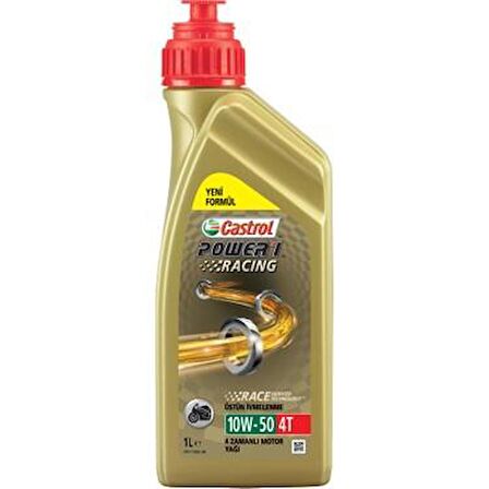 CASTROL RACİNG 4T 10W50 SENTETİK YAĞ 1 LT