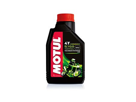 Motul 5100 Technosynthese 15W50 4T Sentetik Motosiklet Yağı 1L