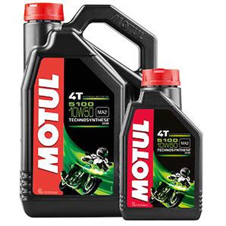 Motul 5100 Technosynthese 10W50 4T Sentetik Motosiklet Yağı 4L