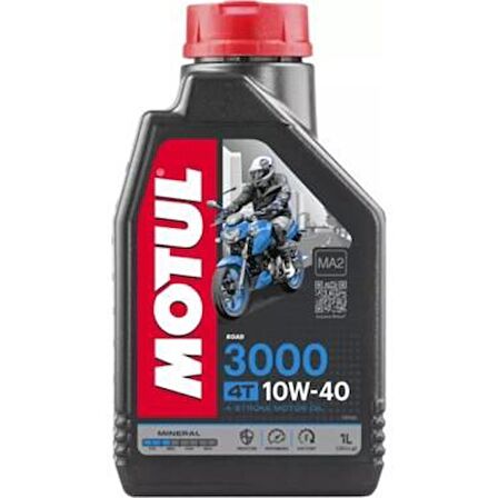 Motul 3000 10W40 4T Mineral Motosiklet Yağı 1L