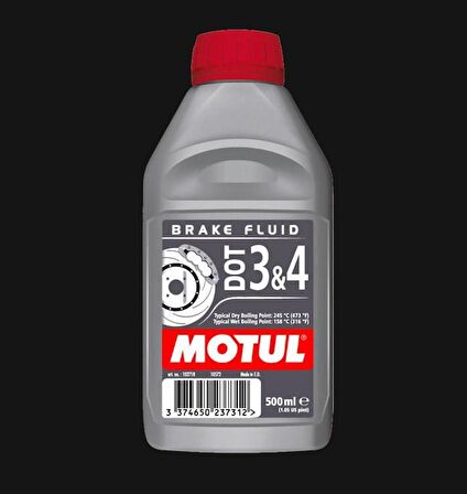 Motul Dot 3 & 4 Hidrolik Yağı 500ML