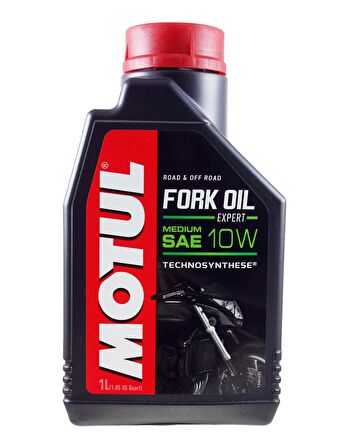 Motul Fork Oil Expert Medium 10W Sentetik Amortisör Yağı 1L