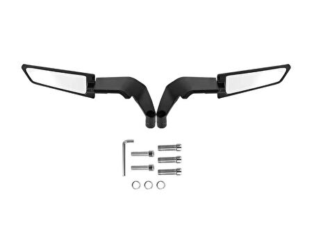 Yamaha MT 07 Kanat Ayna H2 Katlanır Naked Model Büyük  HSBB009