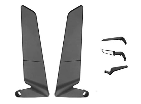 CF Moto 250 NK Kanat Ayna H2 Katlanır Naked Model Büyük  HSBB049