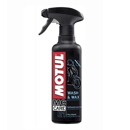 Motul E1 Wash & Wax/Susuz Temizleme Cilası 400 ML