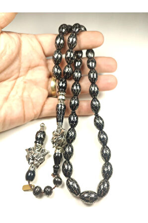 Başka Yerde Yok!!! Mustafa Uysal Eseri Özel Dizayn Gümüş Nakkaş ve Çakımlı Kuka Sertifikalı 6186