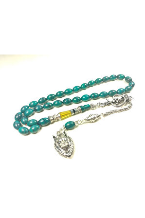 925 Ayar Gümüş Nakkaş İp Yolu Eskitme Eski Usul Multi Color Sıkma Kehribar Sertifikalı 6148