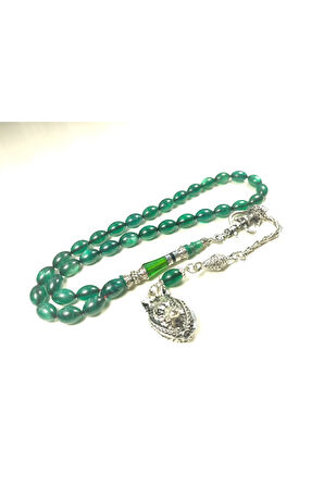 925 Ayar Gümüş Nakkaş İp Yolu Eskitme Eski Usul Multi Color Sıkma Kehribar Sertifikalı 6147