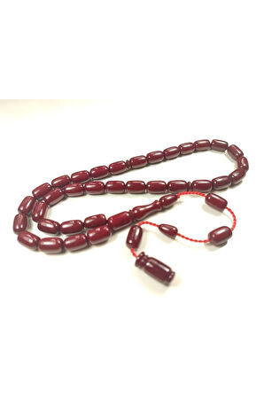 Darabacı Abdullah Usta Eseri 0.6 mm Delim 3 Kat Cilalı Tavla Pulu Tesbih Sertifikalı 6117