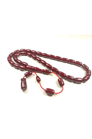 Darabacı Abdullah Usta Eseri 0.6 mm Delim 3 Kat Cilalı Tavla Pulu Tesbih Sertifikalı 6117