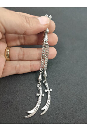 475 Ayar Gümüş Tesbih Püskülü