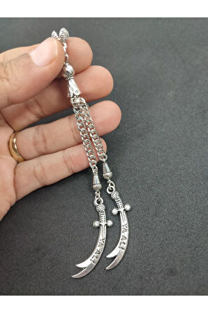 475 Ayar Gümüş Tesbih Püskülü