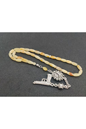 Kaçkar Usta Eseri 10.05 Gr. 475 Ayar Gümüş Püsküllü 11.36 Gr. Mat Kaya Damla Sertifikalı 7729