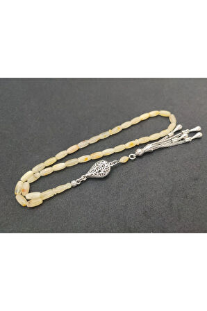 Kaçkar Usta Eseri 10.75 Gr. 475 Ayar Gümüş Püsküllü 11.18 Gr. Mat Kaya Damla Sertifikalı 7730