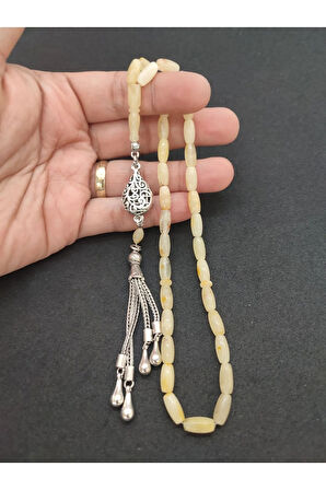 Kaçkar Usta Eseri 10.75 Gr. 475 Ayar Gümüş Püsküllü 11.18 Gr. Mat Kaya Damla Sertifikalı 7730