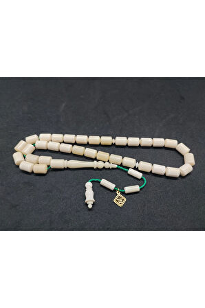 İskeçeli Cemil Usta Eseri Mevlevi Model Naturel Balina Kemiği Sertifikalı 8498