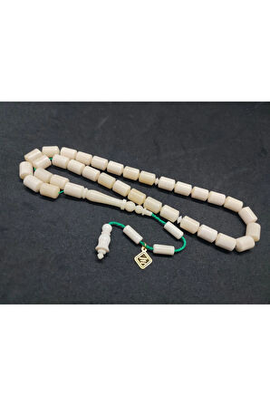 İskeçeli Cemil Usta Eseri Mevlevi Model Naturel Balina Kemiği Sertifikalı 8498