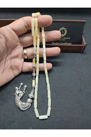 Ahşap Hediye Kutulu Gümüş Püsküllü 10.69 Gr. Kalingrad Rus Kaya Damla Sertifikalı 8560