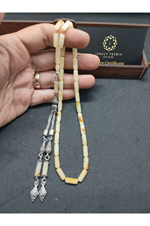 Ahşap Hediye Kutulu Gümüş Püsküllü 9.39 Gr. Kalingrad Rus Kaya Damla Sertifikalı 8559