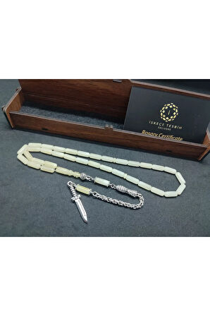 Ahşap Hediye Kutulu Gümüş Püsküllü 10.05 Gr. Kalingrad Rus Kaya Damla Sertifikalı 8557