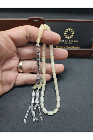 Ahşap Hediye Kutulu Gümüş Püsküllü 7.30 Gr. Kalingrad Rus Kaya Damla Sertifikalı 8553