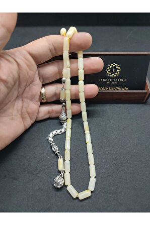 Ahşap Hediye Kutulu Gümüş Püsküllü 13.08 Gr. Kalingrad Rus Kaya Damla Sertifikalı 8549