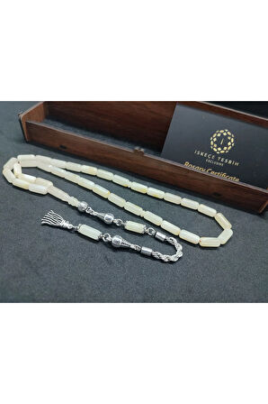 Ahşap Hediye Kutulu Gümüş Püsküllü 14.15 Gr. Kalingrad Rus Kaya Damla Sertifikalı 8548