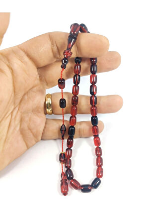 Ayhan Turan Usta Eseri Halkalı İmame 0.6 Delim Tam El Boy Ateş-i Kehribar Sertifikalı 8487