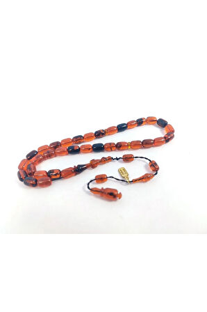 Ayhan Turan Usta Eseri Halkalı İmame 0.6 Delim Tam El Boy Ateş-i Kehribar Sertifikalı 8488