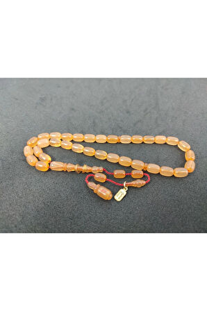 Ayhan Turan Usta Eseri Halkalı İmame 0.6 Delim Tam El Boy Sıkma Kehribar Sertifikalı 8484