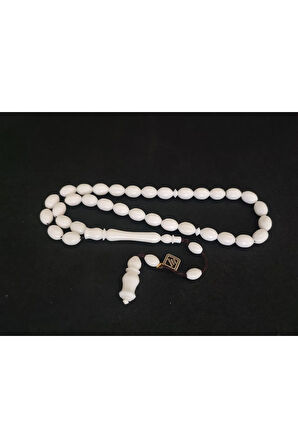 İskeçeli Cemil Usta Eseri El Boy Naturel Deve Kemiği Sertifikalı 8082