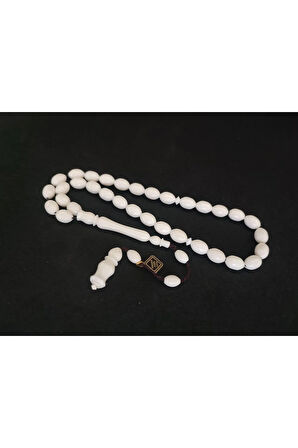 İskeçeli Cemil Usta Eseri El Boy Naturel Deve Kemiği Sertifikalı 8082