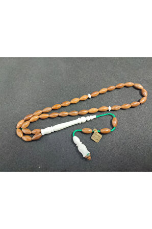 Halil Hilmi Usta Eseri Imame Hitame Deve Kemiği Kombinli El Boy Naturel Kuka Sertifikalı 8089