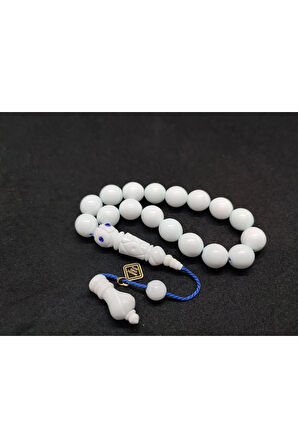 İskeçeli Cemil Usta Eseri Kalem Sanatı Oyma Turkuaz Renk Cilalı Maskot Deve Kemiği Sertifikalı 8101