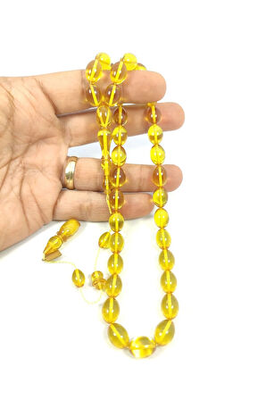 Ali Baba Usta Eseri 0.6 Şeffaf Delim Eski Alman Zar Kehribarı Sertifikalı 8104