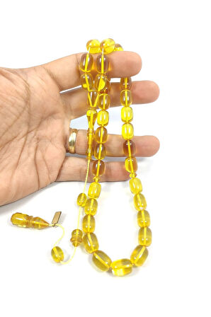 Ali Baba Usta Eseri 0.6 Şeffaf Delim Eski Alman Zar Kehribarı Sertifikalı 8109