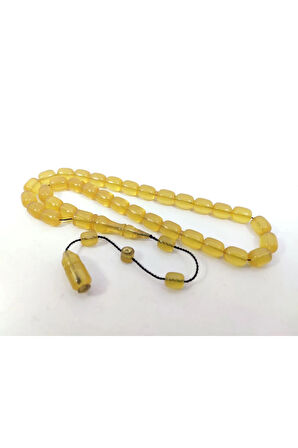 Ahmet Damar Usta Eseri Osmanlı Miskevi Tadında Sıkma Kehribar Sertifikalı 8125