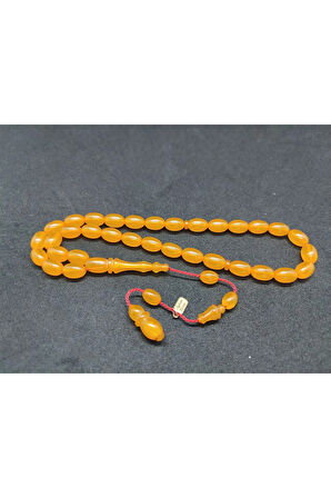 Ayhan Turan Usta Eseri 0.6 Delim Osmanlı Miskevi Tadında Sıkma Kehribar Sertifikalı 8164