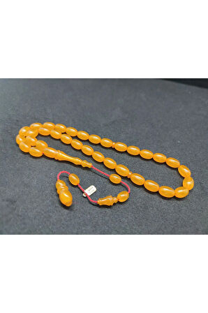 Ayhan Turan Usta Eseri 0.6 Delim Osmanlı Miskevi Tadında Sıkma Kehribar Sertifikalı 8164