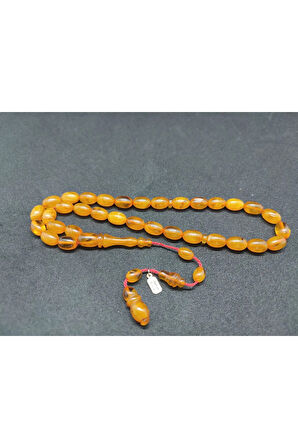 Ayhan Turan Usta Eseri 0.6 Delim Osmanlı Miskevi Tadında Sıkma Kehribar Sertifikalı 8165