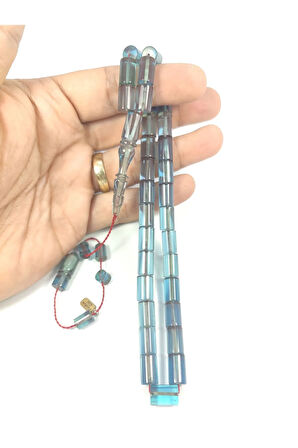 Furkan Gül Usta Eseri 0.6 Mm Şeffaf Delim Ok Gibi Bir Kesme Alman Zar Kehribar Sertifikalı 8176