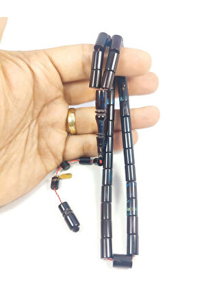 Furkan Gül Usta Eseri 0.6 Mm Şeffaf Delim Alman Tirbuşon Sıkma Kehribar Sertifikalı 8177