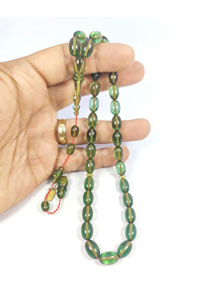 Mesut Elma Usta Eseri 0.6 Delim Çift Kat Cila Eski Alman Oyun Zar Kehribarı Sertifikalı 8179