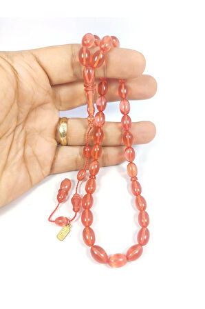 Mesut Elma Usta Eseri 0.6 Delim Eski Alman Oyun Zar Kehribarı Sertifikalı 8182