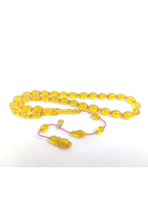 Mesut Elma Usta Eseri 0.6 Delim Eski Alman Sıkma Kehribarı Sertifikalı 8183