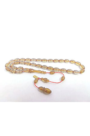 Mesut Elma Usta Eseri 0.6 Delim Eski Alman Sıkma Kehribarı Sertifikalı 8185