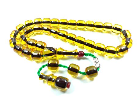 Mahmud Zeyzun Usta İşi İmzalı(İmzası Gümüştür) Sıkma Kehribar Model 2316